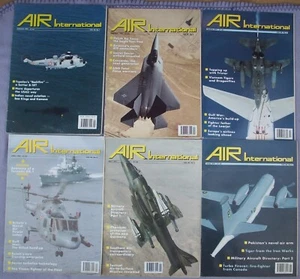 AIR INTERNATIONAL MAGAZINE x 6 January to June 1991 Aviation Aircraft History - Picture 1 of 1