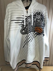 Felpa con cappuccio zip intera vintage Y2K Ecko Unlimited adulto 2XL XXL anni 90 2000 hip hop - Foto 1 di 7