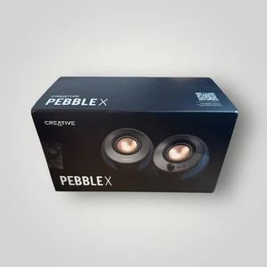 Creative Pebble X 2.0 Computer Speakers NEW - Photo 1/2