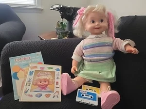 Playmates Cricket Doll W/ Tapes Books Clothes Shoes - Picture 1 of 8