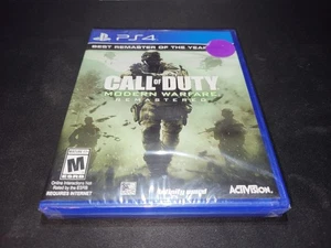 Call of Duty: Modern Warfare Remastered Sony Playstation 4 PS4 Brand New Sealed! - Picture 1 of 12