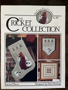 Peaceful Places~Shepherdess~Cricket Collection #20 1985~Cross Stitch Pattern - Picture 1 of 1