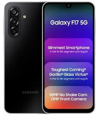 Samsung Galaxy F17 5G (Neo Black, 6 GB RAM 128 GB) - Image 1 of 4
