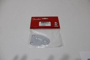 Placa guardabarros cuello 3 pernos inclinación cromo NOS - Imagen 1 de 4