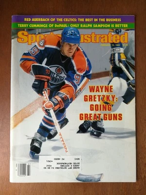 Sports Illustrated February 1982 Wayne Gretzky Edmonton Oilers Second Cover 325 - Image 1 of 2