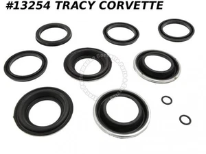 Kit de juntas tóricas y botas pinza delantera freno Corvette 1965-1982 pinza delantera 10 piezas sello labial - Imagen 1 de 4