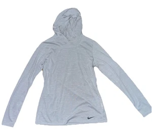 Nike Kapuzenpullover Damen Größe M grau - Bild 1 von 6