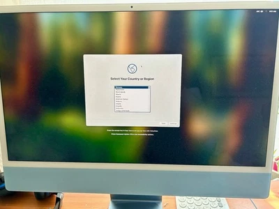 Apple iMac 24 Zoll (256GB SSD, Apple M1, 3,20GHz, 8GB, 8-Core GPU) Blau -... - Bild 1 von 4