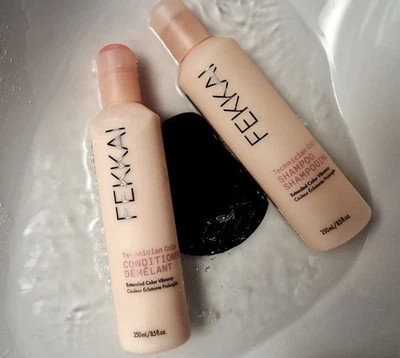 FEKKAI TECHNICIAN COLOR CUIDADO CHAMPÚ Y ACONDICIONADOR TAMAÑO VIAJE Foto 1 de 3