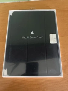 Genuine Apple iPad Air 2 Leather Smart Case Black MGTV2ZM/A - Picture 1 of 5