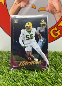 2025 Panini Luminance Derrick Harmon /249 RC Purple #148 Pittsburgh Steelers - Bild 1 von 4