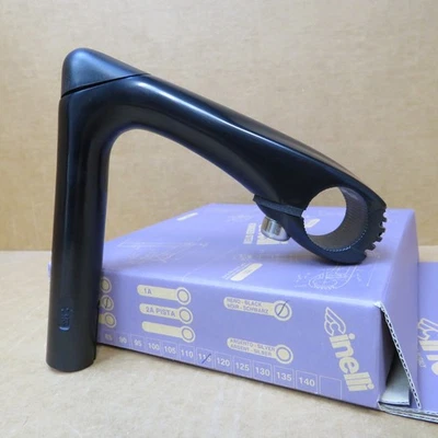 New-Old-Stock Cinelli 101 Black Stem w/ 26.4 mm clamp (115 mm) - Image 1 of 4