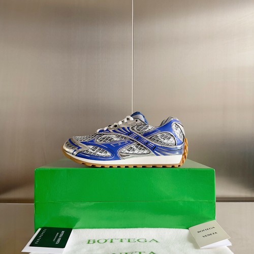 Scarpe casual Bottega Veneta Orbit taglio basso blu neutro EU35 EU45