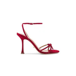 Tony Bianco 'Lover' Red Stiletto Heel Sandal Size 7.5 - Picture 1 of 6