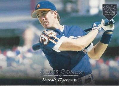 1995 Upper Deck Electric Diamond Silver Chris Gomez 184 Tigers - Image 1 of 2