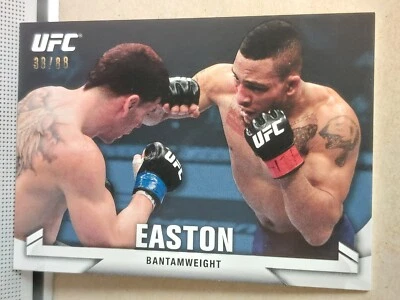 Mike Easton #101 2013 Topps UFC Knockout Blue #38/88 - Image 1 of 2