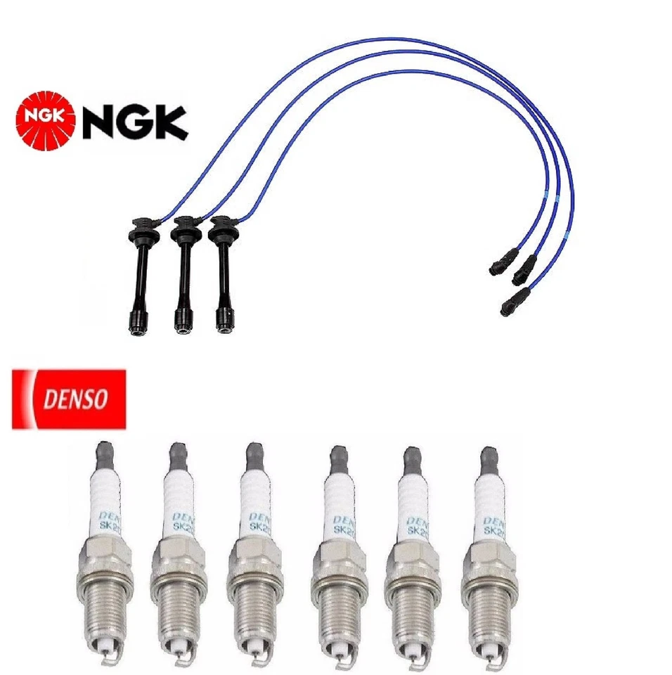 Настраиваемый комплект проводов свечей зажигания и свечей зажигания для Toyota Sienna 1998-2000 - Изображение 1 из 1