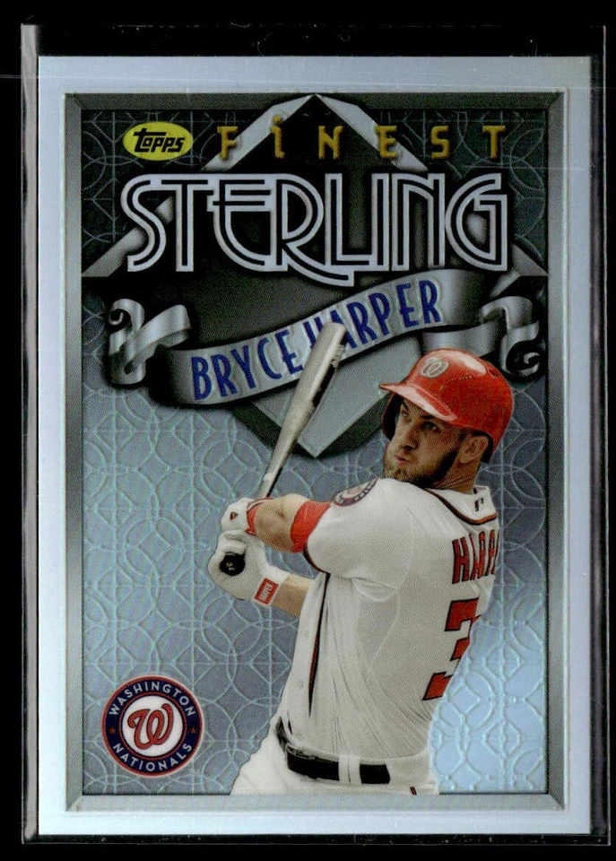 2014 Finest #TS-BH Bryce Harper Refractor Near Mint - Image 1 of 2