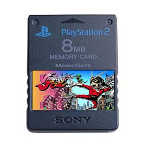 Tarjeta de Memoria Oficial Viewtiful Joe PS2 Desbloqueado Guarda Completa - Imagen 1 de 1
