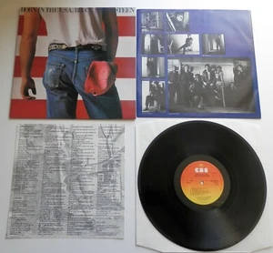 Bruce Springsteen - Born In The USA 1984 UK CBS Sunburst LP with Inner & Insert - Bild 1 von 2