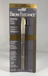 L'Oreal Brow Elegance Enhancing Brow Liner Taupe .04 oz. New In Package - Picture 1 of 2