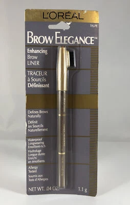 L'Oreal Brow Elegance Enhancing Brow Liner Taupe .04 oz. New In Package - Image 1 of 2
