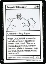 MTG Frogkin Kidnapper Mystery Booster Playtest Cards Lightly Played
