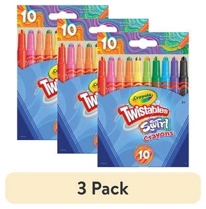 Swirl Mini Twistables Crayons Multicolor Crayons for Kids,School Supplies - Picture 1 of 7
