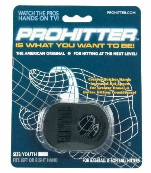 3 Prohitter Baseball Softball Bat Thumb Guard Batting Aid Protector Youth Black