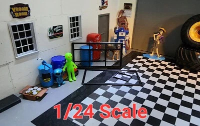 Ventanas BCE 3D P. 1/24 o 1/10 2" X 3.8" para dioramas de garaje o casa (2) Foto 1 de 4