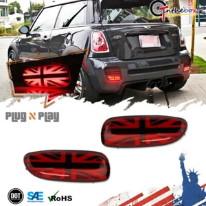 2PC Red LED Rear Running Fog Lamps For 2006-15 Mini Cooper S JCW R56 R57 R58 R59 - Bild 1 von 11