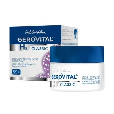 Gerovital Anti age anti-wrinkle Cream for mature dry skin Women over 55 years