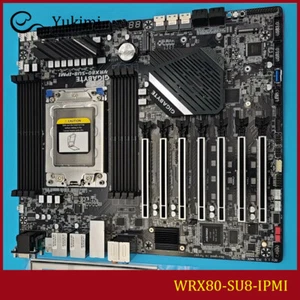 FOR GIGABYTE WRX80-SU8-IPMI DDR4*8 AMD 1024GB CEB Motherboard Test OK - Picture 1 of 8