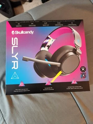 Skullcandy SLYR Lightweight Multi Platform Gaming Headset With Boom Mic NEW - Image 1 of 3