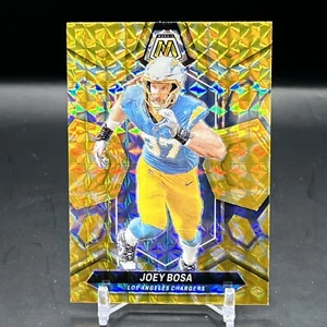 JOEY BOSA 2024 Panini Mosaic YELLOW REACTIVE PRIZM #124 Los Angeles Chargers - Picture 1 of 2