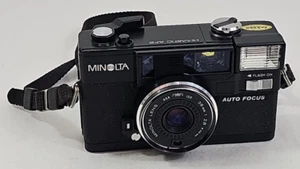 Minolta Hi-Matic AF2-M Point & Shoot 35mm Film Camera ~ As Is ~ Untested - Picture 1 of 11