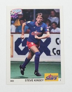 1991 Soccer Shots MSL #83 Steve Kinsey