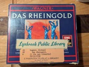 Richard Wagner: Das Rheingold by Bernard Haitink CD, 1989, 2 Discs, EMI Booklet - Foto 1 di 2