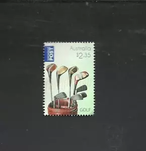 2011 INTERNATIONAL POST GOLF CLUBS SHEET STAMP USED - Picture 1 of 1