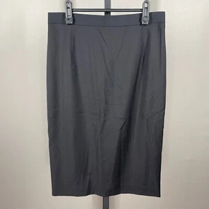 NEW Theory Skirt Womens 8 black hemdall pencil preppy career business corp - Picture 1 of 10
