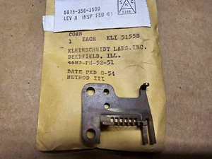 (2) KLEINSCHMIDT / US ARMY DETENT PLATE 51558 5815-00-356-3500 - Picture 1 of 2