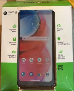 New Moto G Pure Cricket Smart Phone 32GB - Picture 1 of 1