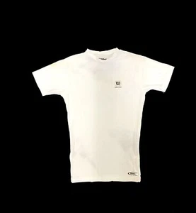 Vintage Wilson Ultra Tec Compression Shirt White Size Large - Picture 1 of 7