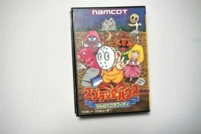 Famicom Splatter House boxed Japan FC game US Seller - Image 1 of 3