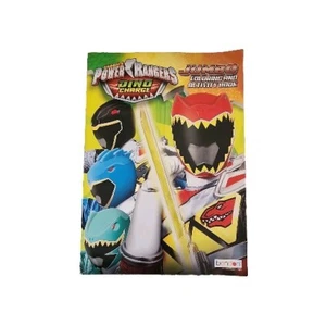 Power Rangers Dino Charge Jumbo Coloring & Activity Book Bendon - Picture 1 of 5