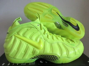NIKE AIR FOAMPOSITE PRO VOLT-VOLT-BLACK SZ 9.5 [624041-700] - Picture 1 of 5