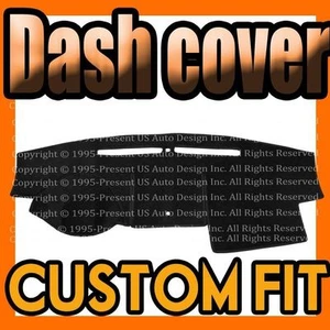 Fits 2006 - 2009 MERCURY MILAN DASH COVER MAT DASHBOARD PAD / BLACK - Picture 1 of 1