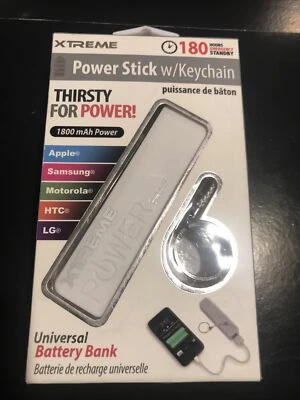 Xtreme Universal Battery Bank Power Stick with Keychain - 180 Hours    (G 71) - Image 1 of 2