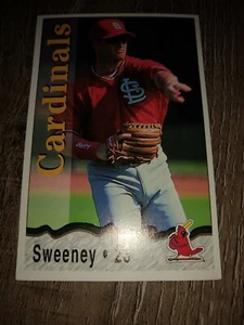 St. Louis Cardinals Mark Sweeney Baseballkarte 1996 Kansas City Lebensversicherung - Bild 1 von 2