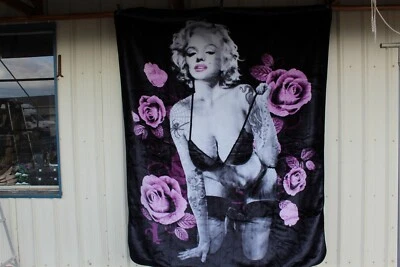 MARILYN MONROE LUST MEDIUM WEIGHT QUEEN SIZE BLANKET